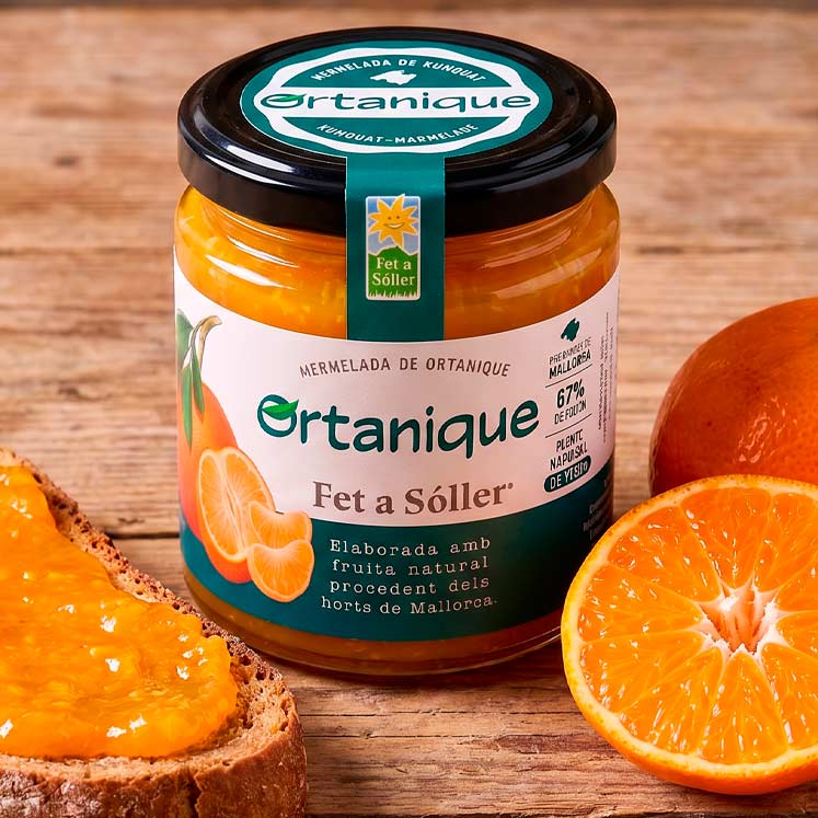 Confiture d’oranges Ortanique 280g Fet a Sóller