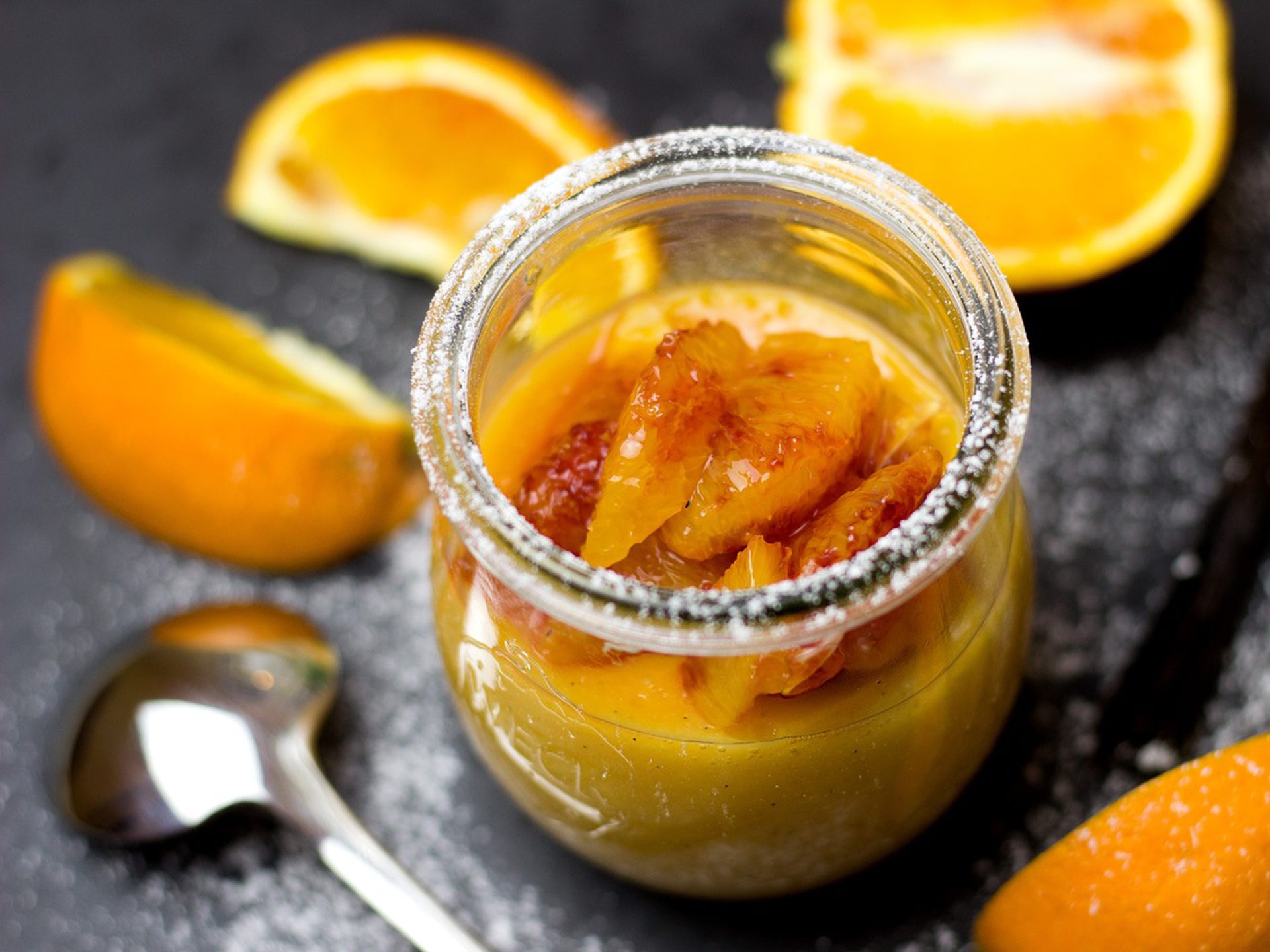 Karamellpudding mit Orangenflair - Mallorca-Rezepte von Fet a Sóller