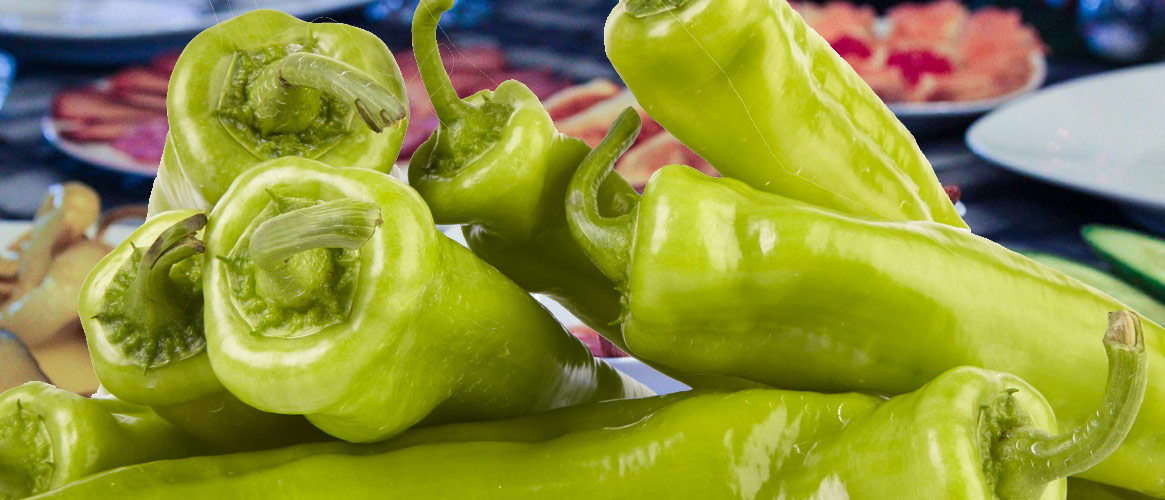Mild green peppers