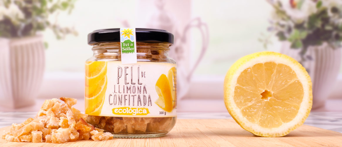 Écorce de citron Bio confite