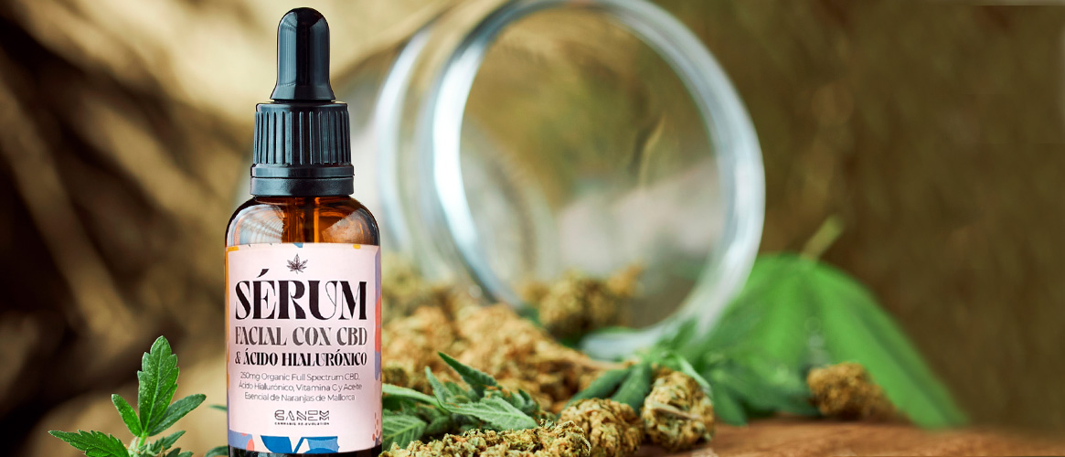 Bio Serum mit Hyaluronsäure und CBD