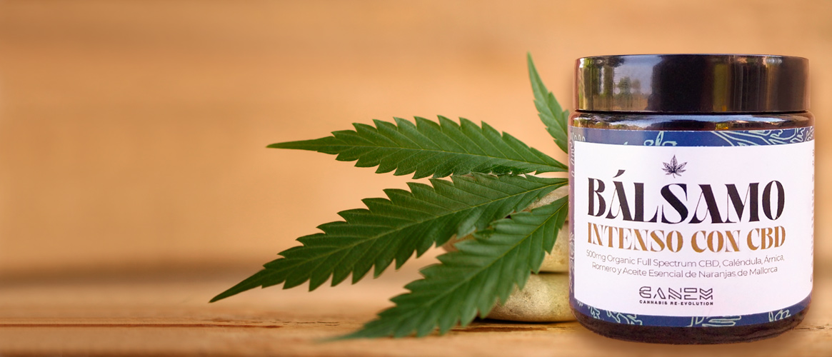 Bio Körperbalsam mit CBD aus Mallorca