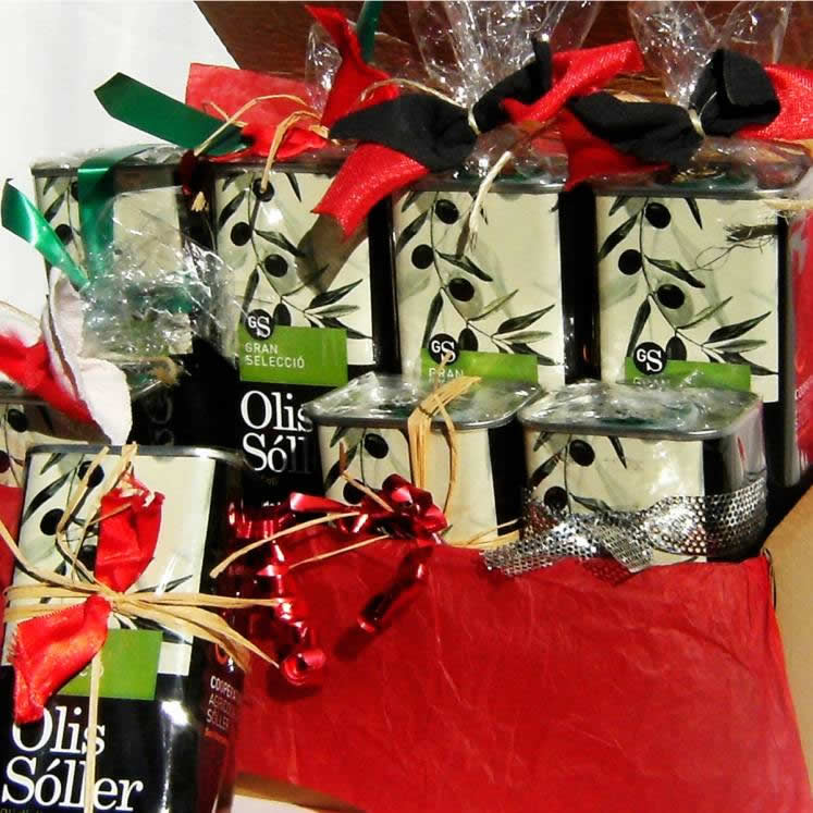 "Olis Sóller" extra virgin olive oil D.O. gift box