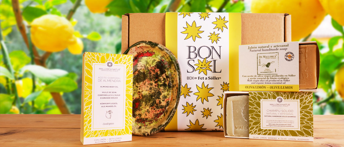 Caja de regalo "Bon Sol" cuidado natural