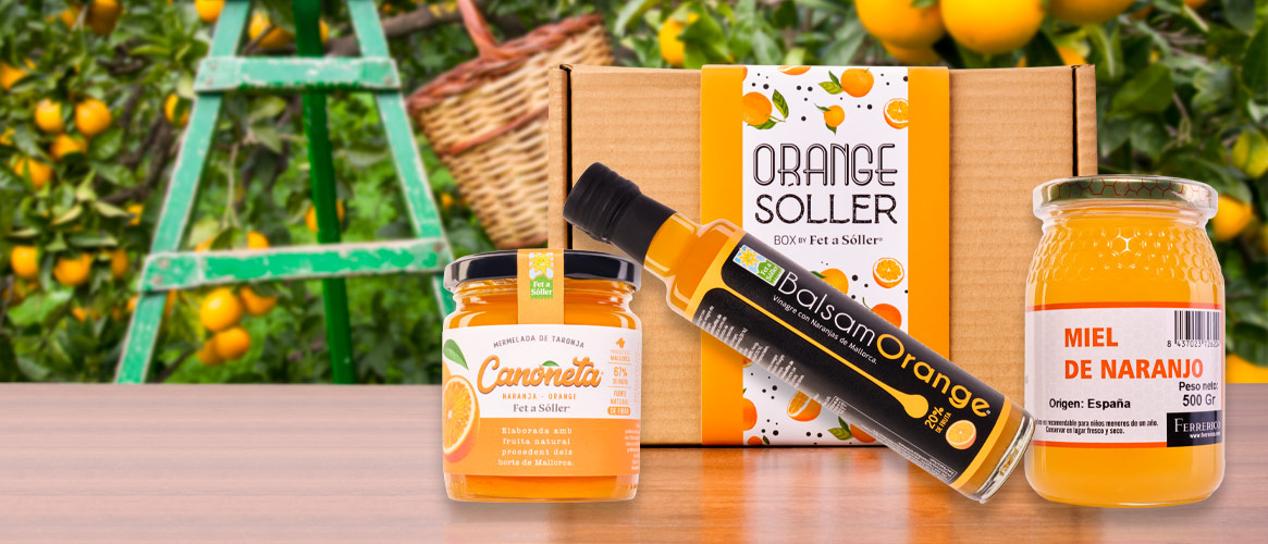 Coffret-cadeau « orange Sóller »