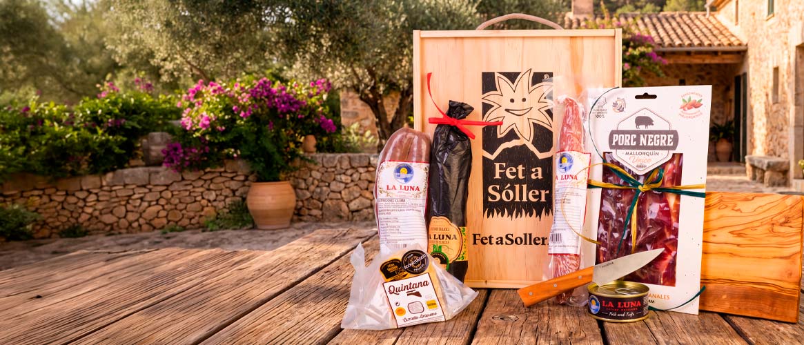 Geschenkbox mit Wurstspezialitäten