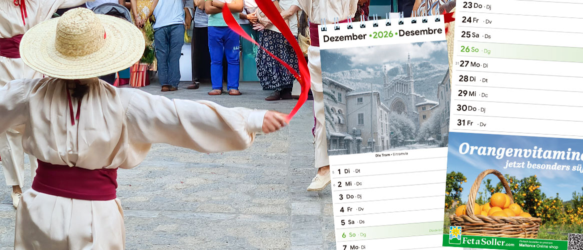 Calendario 2026 Sóller, Mallorca