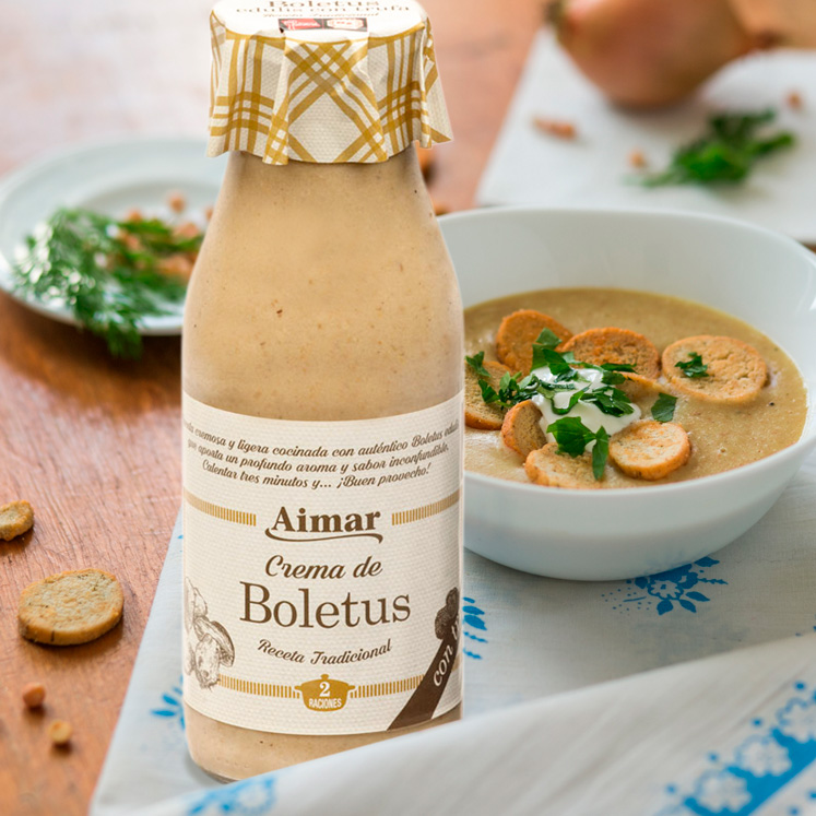 Steinpilzcremesuppe von Aimar