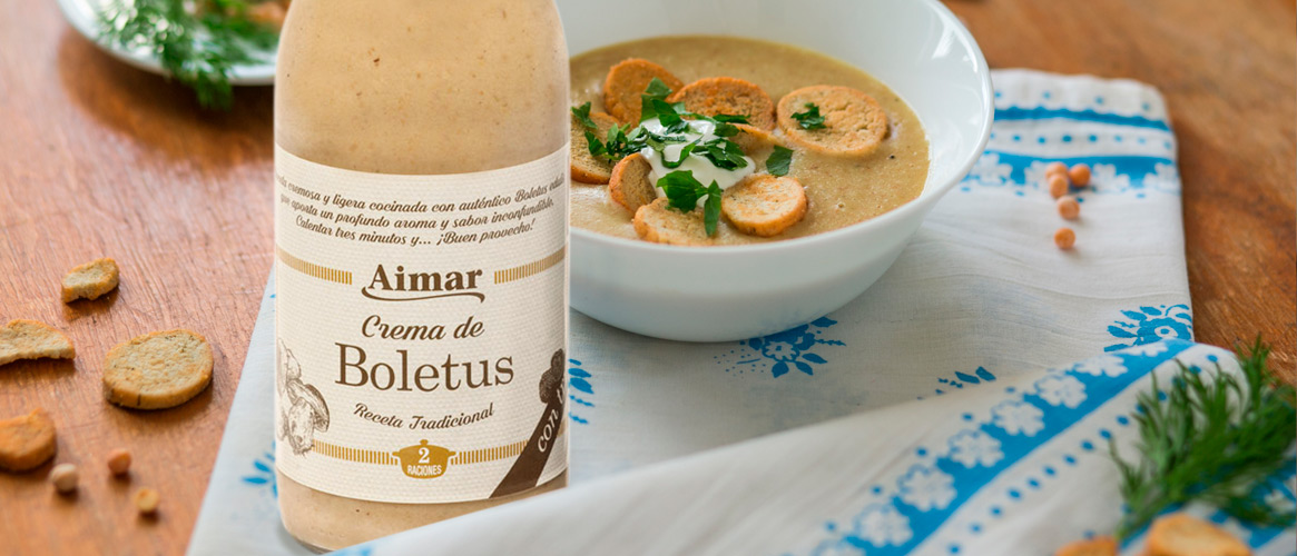 Steinpilzcremesuppe von Aimar