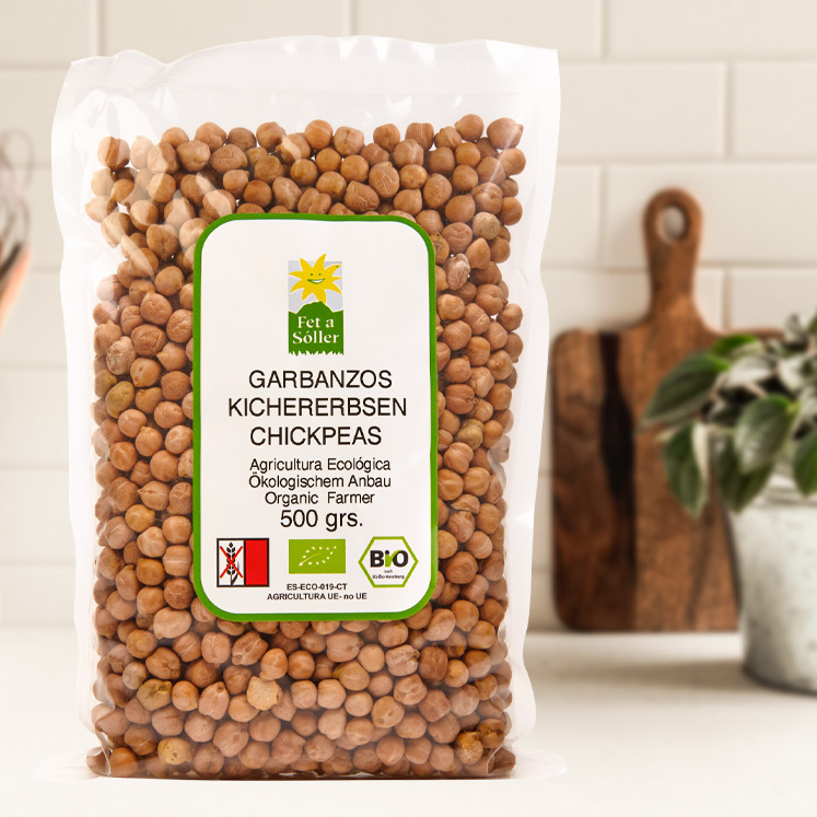 Organic chickpeas