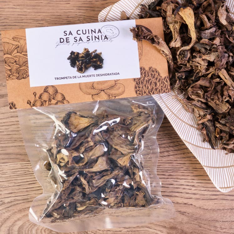 Trompeta de la muerte Getrocknete Totentrompete
