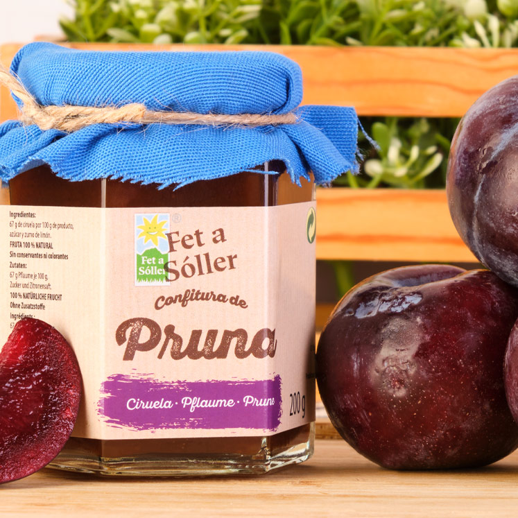 Plum jam Fet a Sóller