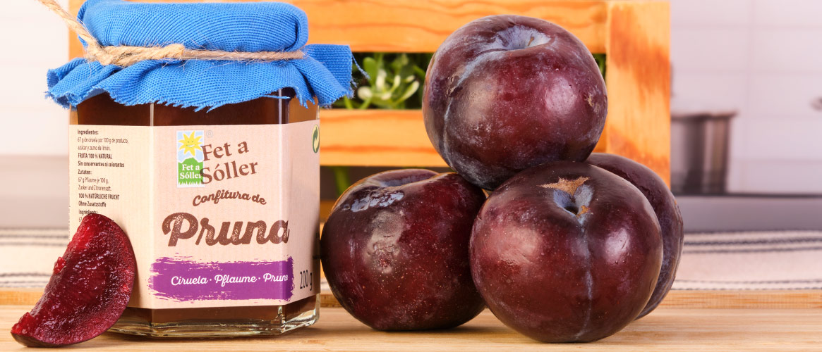 Plum jam Fet a Sóller