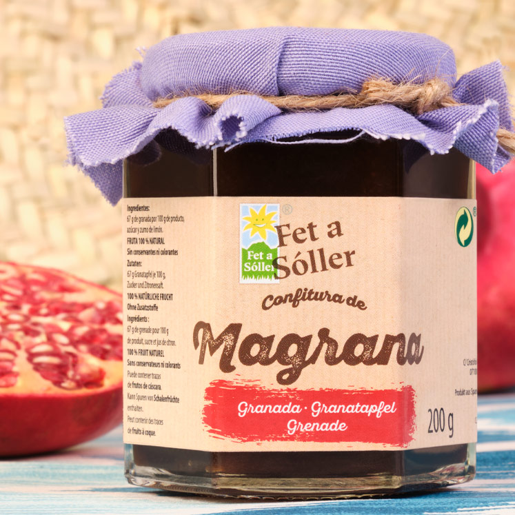 Pomegranate jam Fet a Sóller