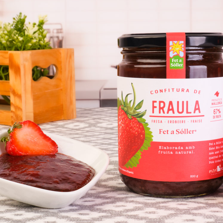 Strawberry jam Fet a Sóller