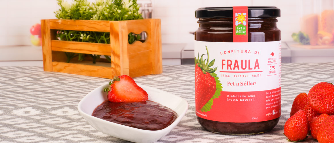 Strawberry jam Fet a Sóller 500g