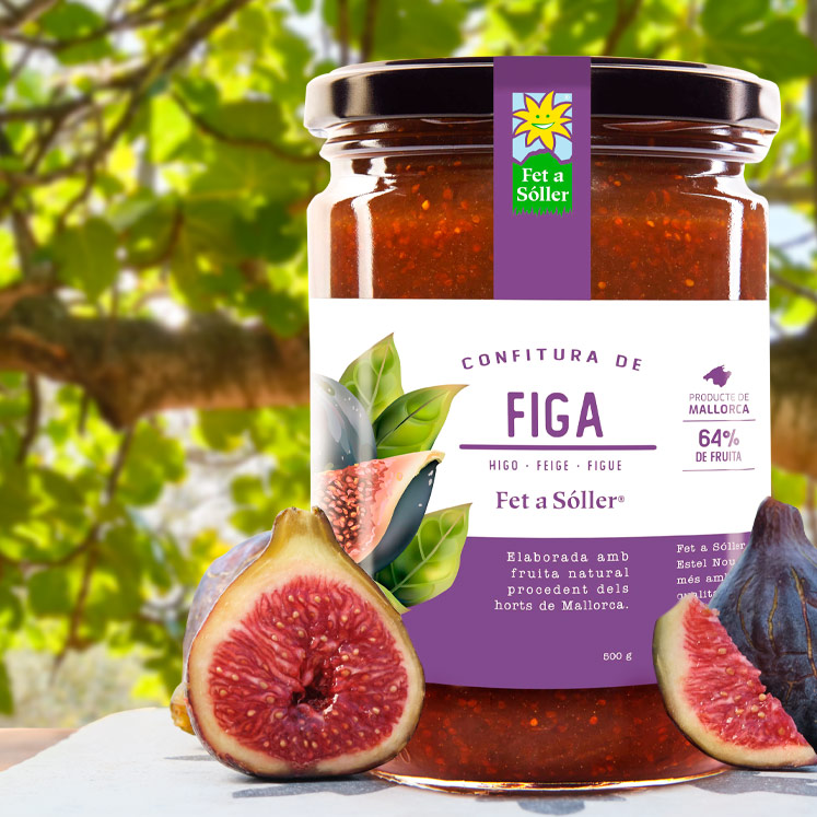 Fig jam Fet a Sóller