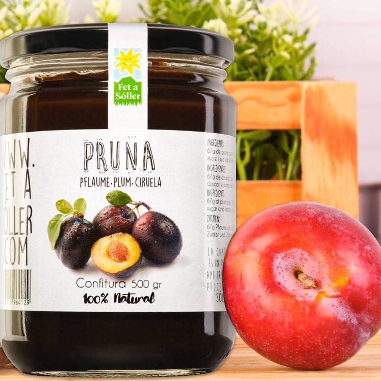 Plum jam Fet a Sóller