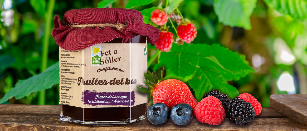 Confitura de frutas del bosque Fet a Sóller