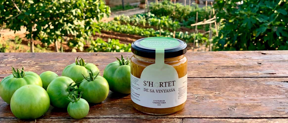 BIO Grüne Tomatenkonfitüre „s’Hortet de Sa Vinyassa“