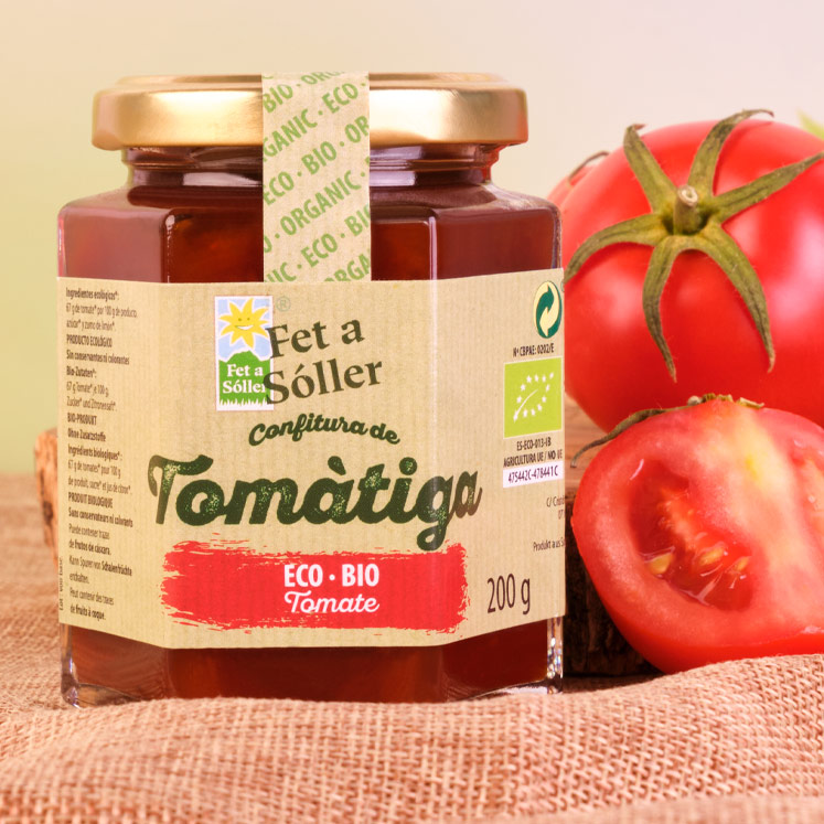 Bio Tomatenkonfitüre Fet a Sóller