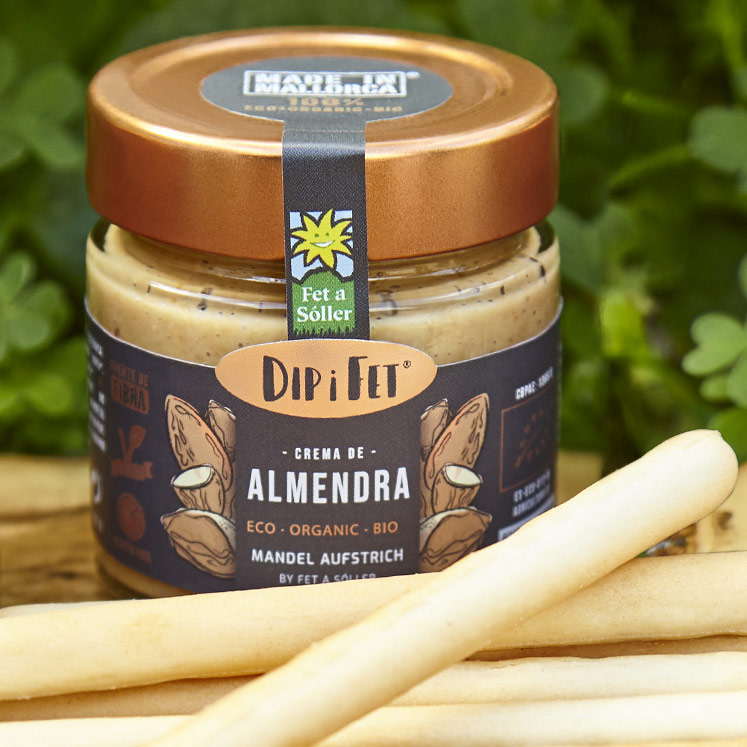 Dip i Fet Crema de almendras ecológica vegana