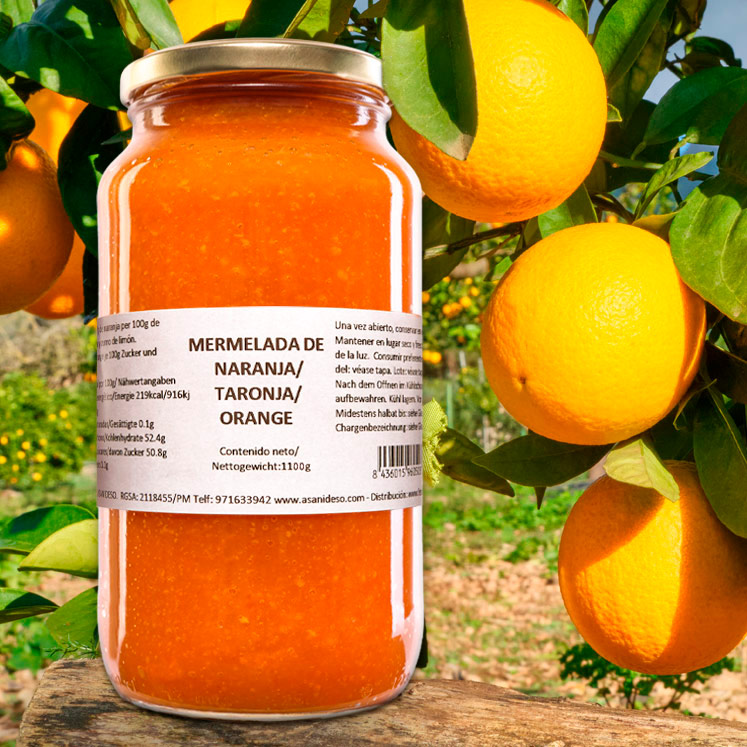 Orangenmarmelade Fet a Sóller 1100g