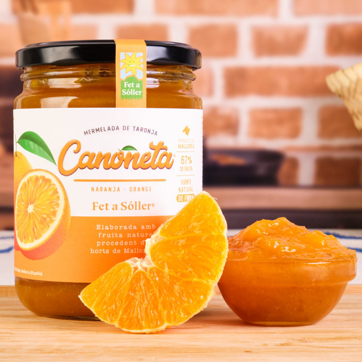 Mermelada de naranja Canoneta Fet a Sóller