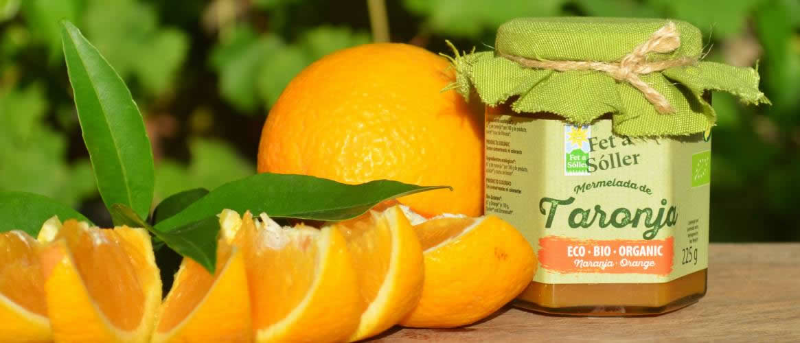 Organic orange Marmelade Fet a Sóller