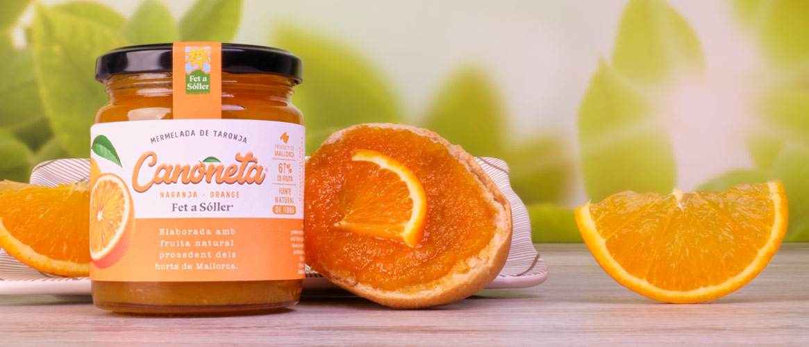 Canoneta® Orangen Marmelade Fet a Sóller 280g