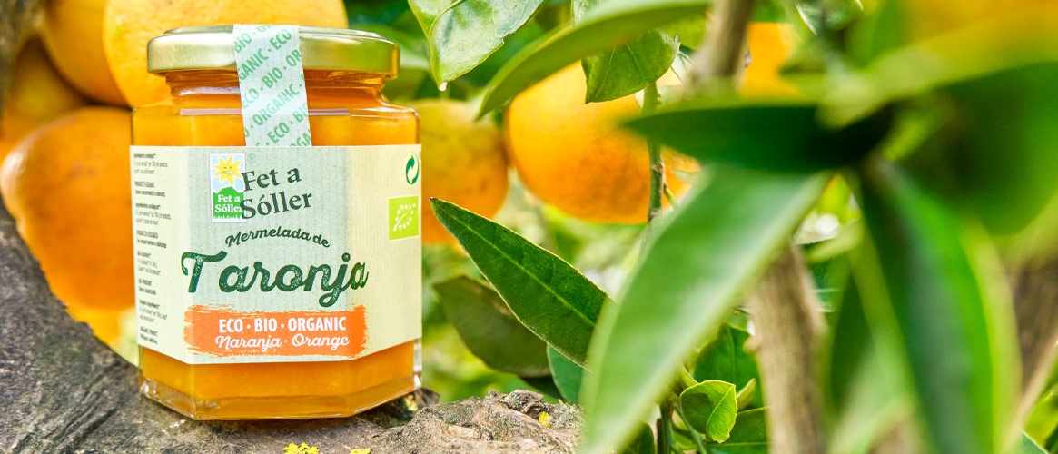 Bio Orangenmarmelade Fet a Sóller