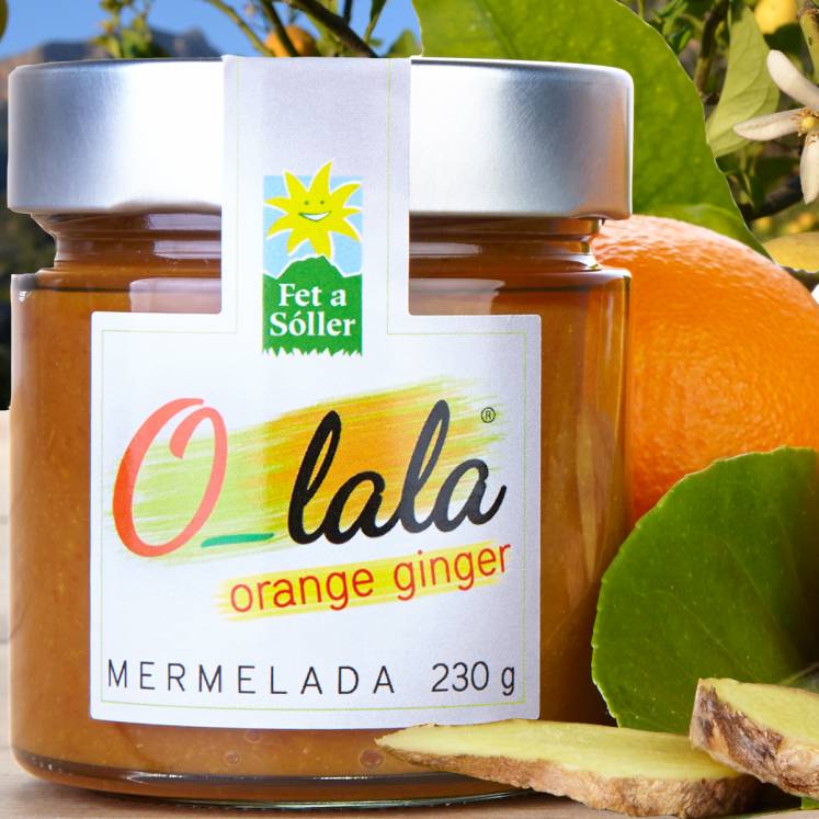 Orangenmarmelade mit Ingwer aus Mallorca online bestellen