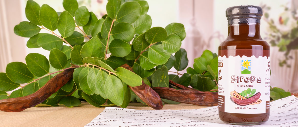 Fet a Sóller Algarroba Johannisbrot Sirup, vegan natürlich süßen