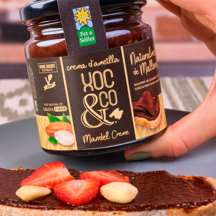 XOC&CO Vegan cocoa cream with almonds