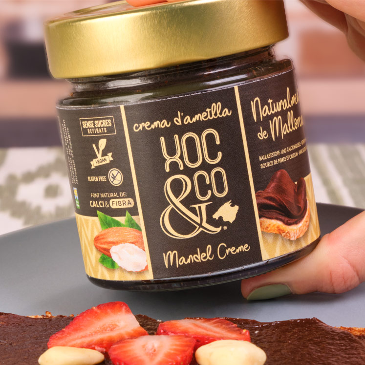 XOC&CO Kakaocreme mit Mandeln Vegan