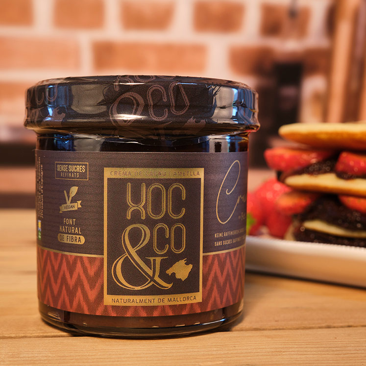 XOC&CO Cocoa Cream with Almonds CRUNCH Vegan