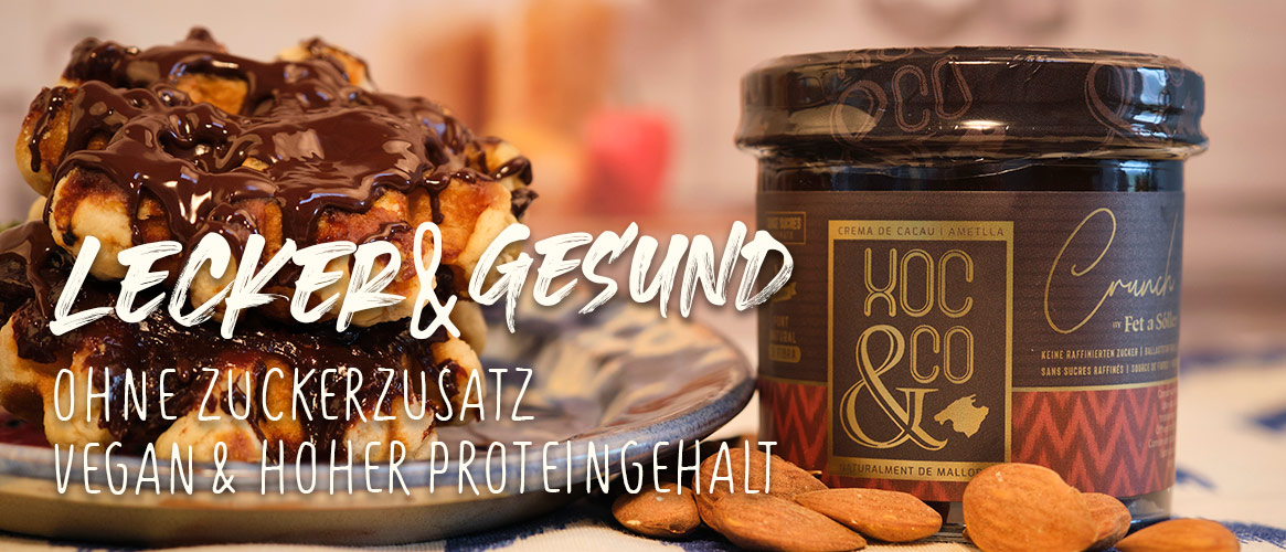 XOC&CO Kakaocreme mit Mandeln crunch vegan