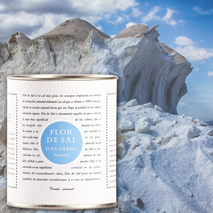 Flor de Sal natural organic salt flower