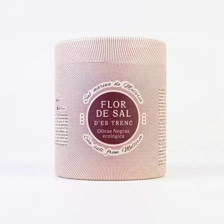 Flor de Sal Salzblume Bio mit schwarzen Oliven