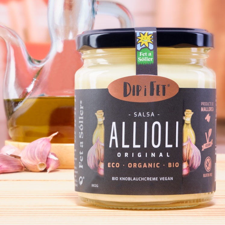 Dip i Fet Organic vegan garlic cream