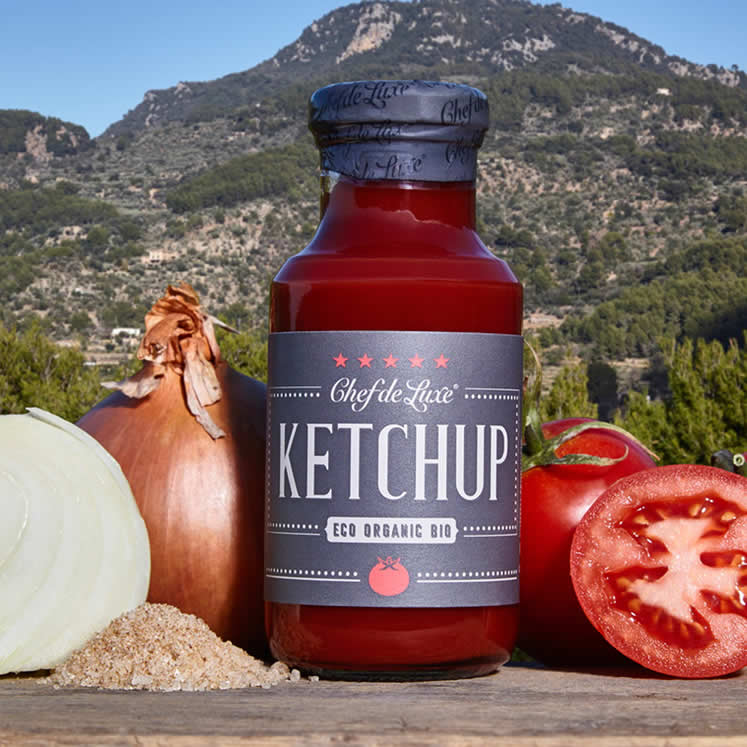 Chef de Luxe Bio Tomaten Ketchup