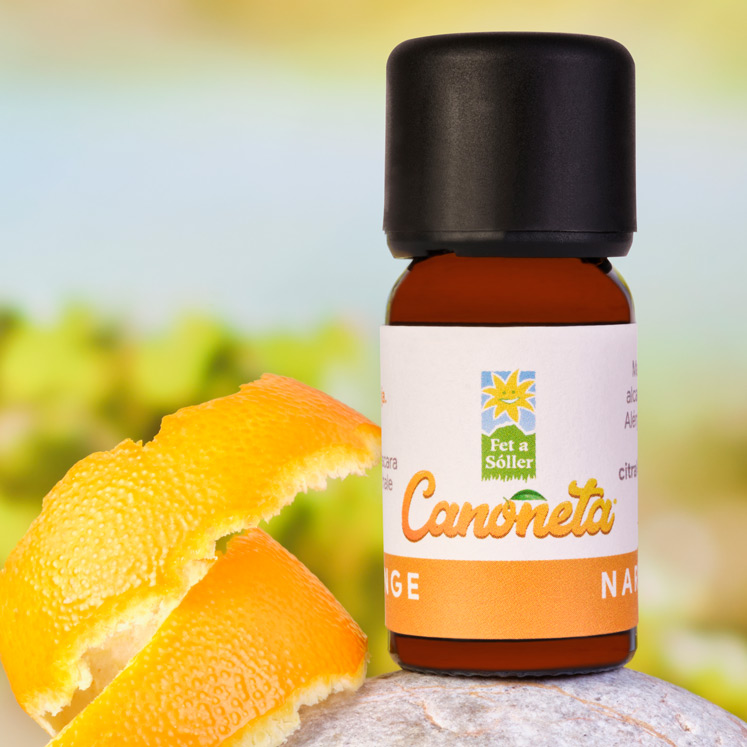 Canoneta Huile essentielle d'orange biologique