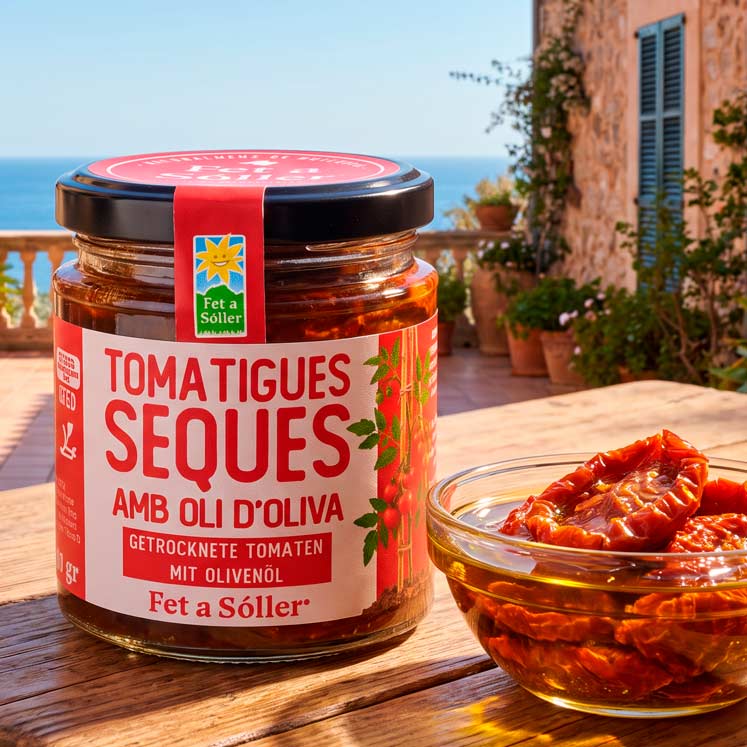 Getrocknete Tomaten in Olivenöl