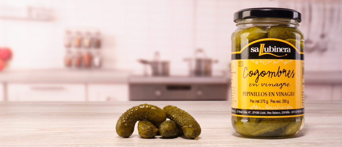 Sa Llubinera pickled gherkins