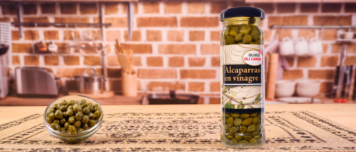 Capers in vinegar Olives Oli Caimari