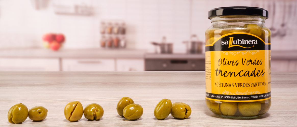 Sa Llubinera olives vertes cassées