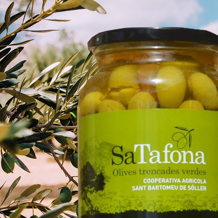 Sa Tafona Olives vertes trencades 200g