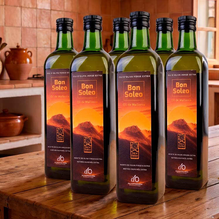 6 x Bon Soleo Natives Olivenöl Extra D.O. 750ml, Ernte 25/26