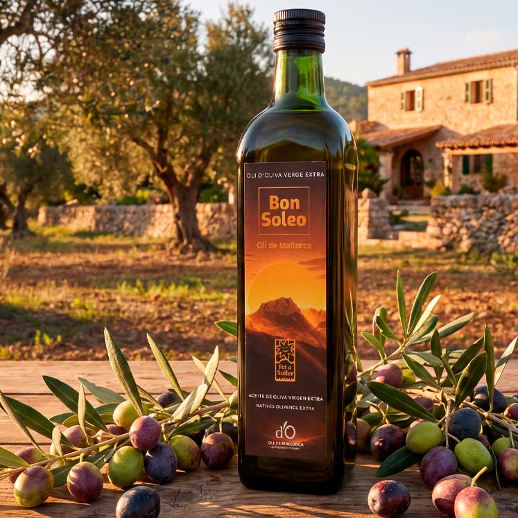 Bon Soleo Aceite de Oliva virgen ExtraD.O. oli de mallorca 750ml-Edición