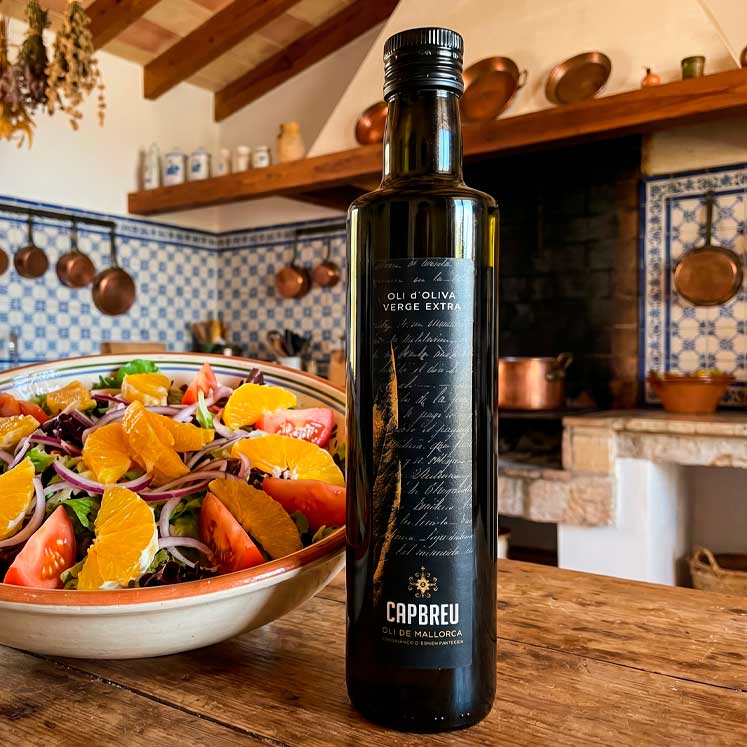 Capbreu Olivenöl Natives Olivenöl Extra  D.O. Oli de Mallorca, 500ml Ernte 25/26
